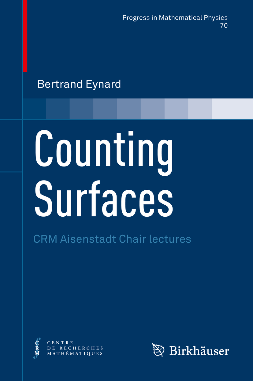 «Counting Surfaces», un nouveau livre par Bertrand Eynard