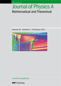 « Journal of Physics A » : prix du meilleur papier 2013