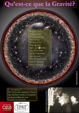 Conference about  the origins of Gravity