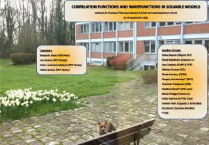 Correlation functions and wave functions in solvable models