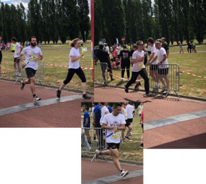 Les coureurs de l’IPhT à la course de l’été en fête
