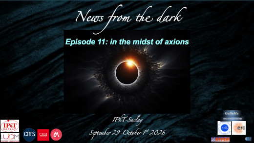 Workshop NEWS FROM THE DARK à l’IPhT